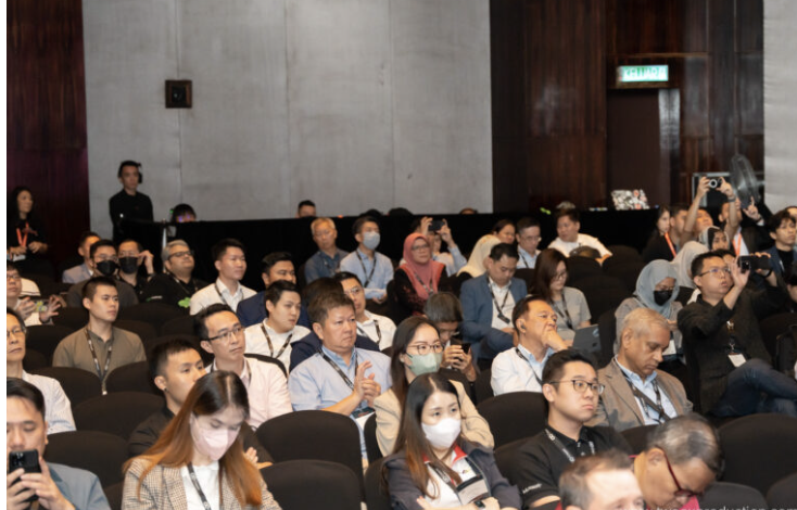 Conference audience seated in the hall
